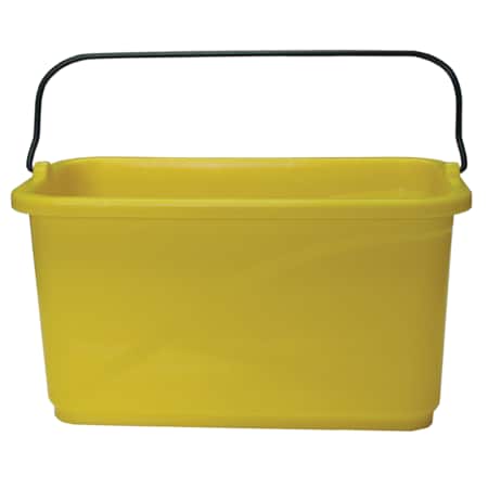 Yellow Pretreat Bucket,10 Liter,PK3